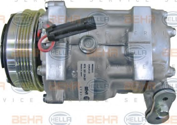 Компрессор, кондиционер BEHR HELLA SERVICE 8FK351334251