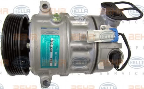 Компрессор, кондиционер BEHR HELLA SERVICE 8FK 351 340-291