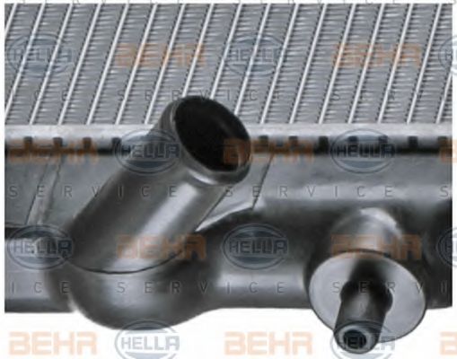 Радиатор, охлаждение двигателя BEHR HELLA SERVICE 8MK376719771