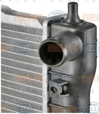 Радиатор, охлаждение двигателя BEHR HELLA SERVICE 8MK376762671