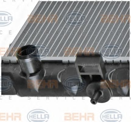 Радиатор, охлаждение двигателя BEHR HELLA SERVICE 8MK376770651