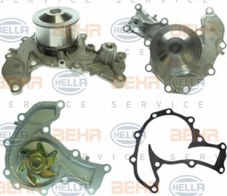 Водяной насос BEHR HELLA SERVICE 8MP 376 803-541