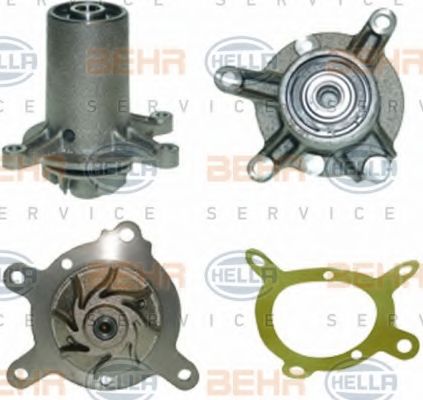 Водяной насос BEHR HELLA SERVICE 8MP 376 804-521