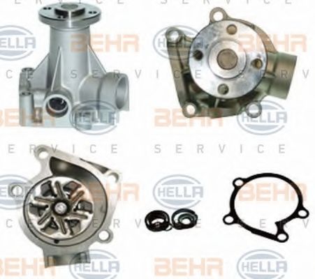 Водяной насос BEHR HELLA SERVICE 8MP 376 805-541