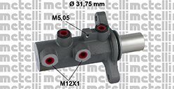 Главный тормозной цилиндр METELLI 05-0871