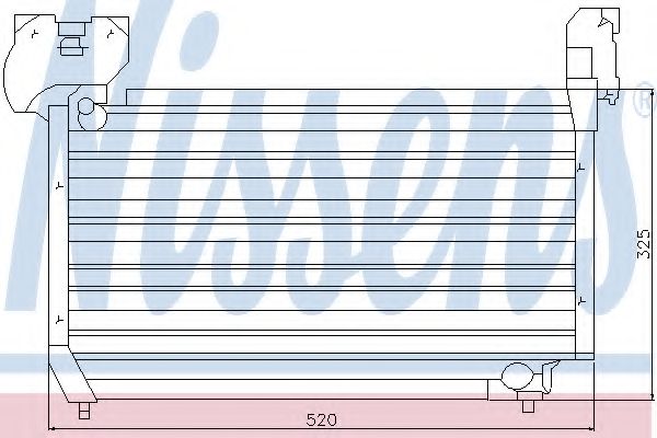 Конденсатор, кондиционер NISSENS 94014