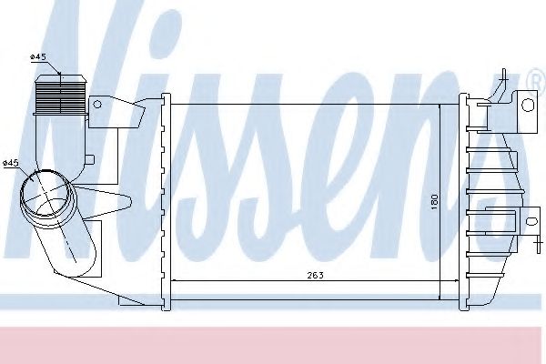 Интеркулер NISSENS 96587