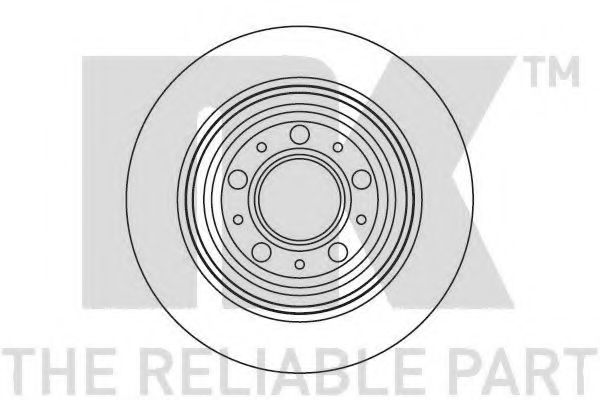Тормозной диск NK 204854