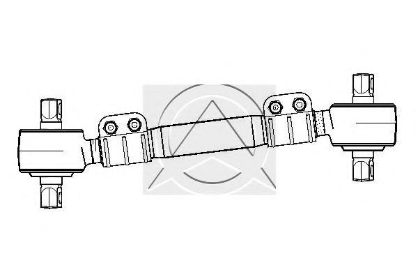 Рычаг независимой подвески колеса, подвеска колеса SIDEM 20045