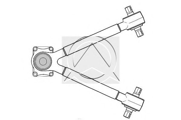 Рычаг независимой подвески колеса, подвеска колеса SIDEM 68045