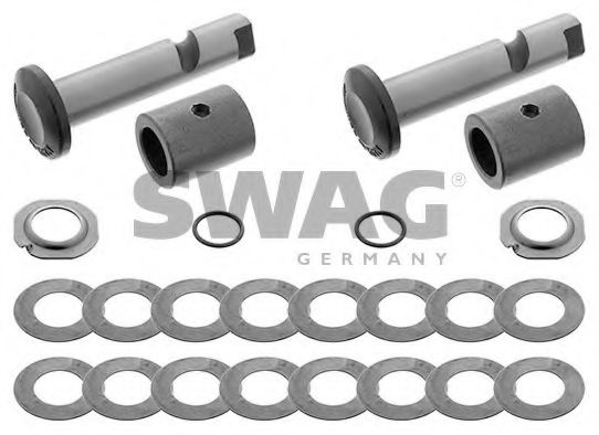 Ремкомплект, шкворень поворотного кулака SWAG 32 90 1157