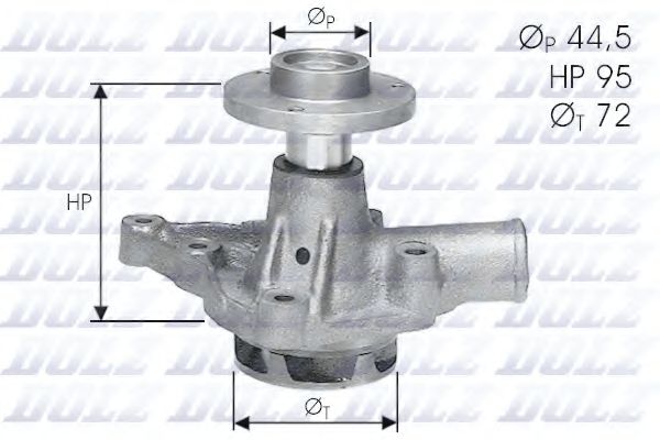 Водяной насос DOLZ A121