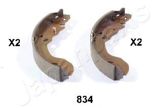 Комплект тормозных колодок JAPANPARTS GF-834AF