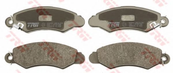 Комплект тормозных колодок, дисковый тормоз TRW 23296