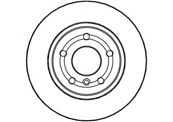 Тормозной диск NATIONAL NBD1097