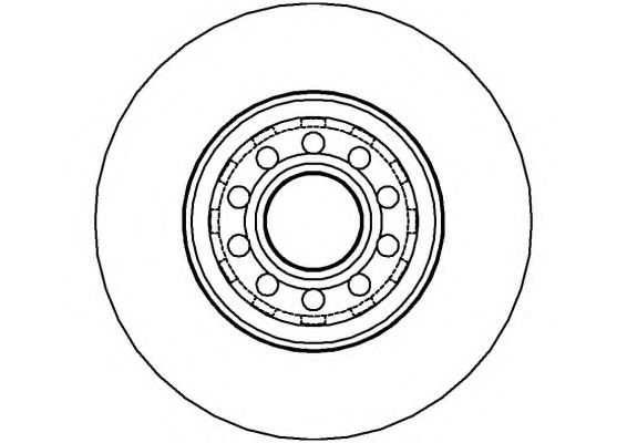 Тормозной диск NATIONAL NBD1151