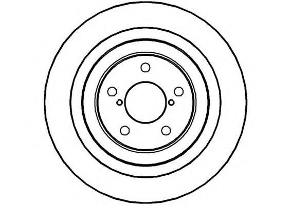 Тормозной диск NATIONAL NBD1417