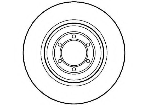 Тормозной диск NATIONAL NBD288