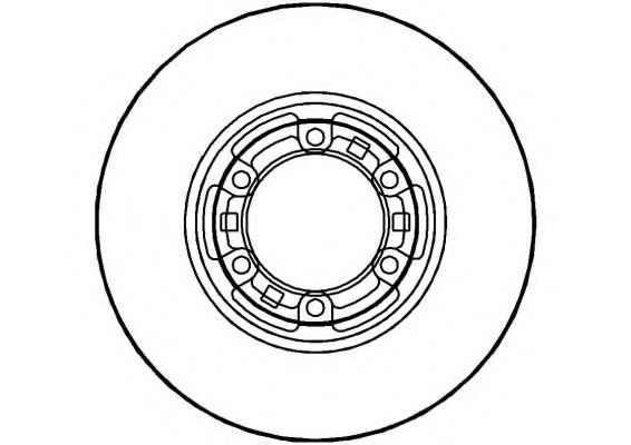 Тормозной диск NATIONAL NBD364
