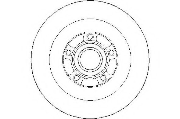 Тормозной диск NATIONAL NBD1779