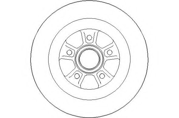 Тормозной диск NATIONAL NBD1782