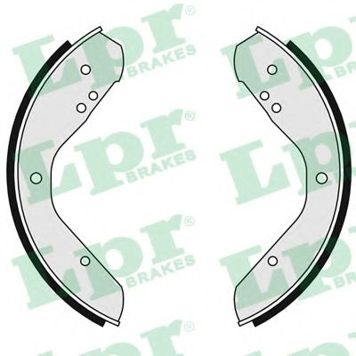 Комплект тормозных колодок LPR 03900