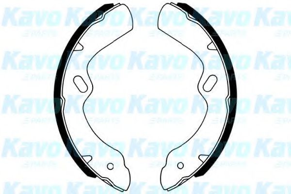 Комплект тормозных колодок LPR 8890