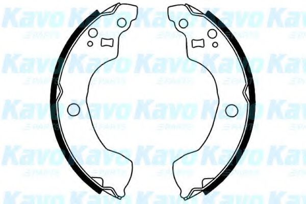 Комплект тормозных колодок KAVO PARTS BS-7427