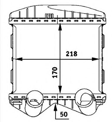 Интеркулер NRF 30257