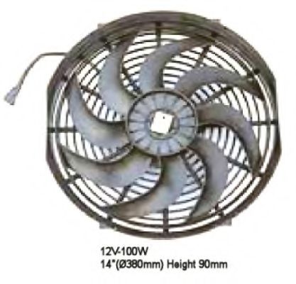 Вентилятор, охлаждение двигателя NRF 47436