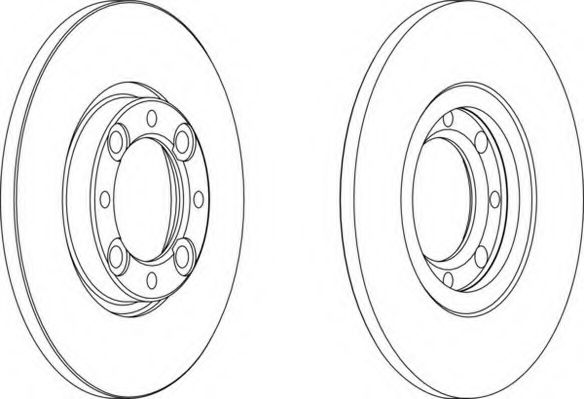 Тормозной диск NECTO WN239