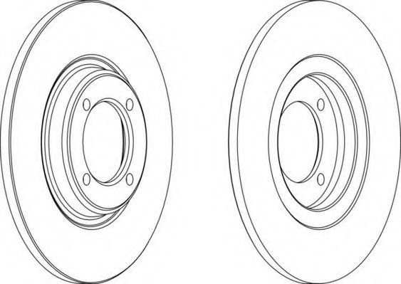 Тормозной диск NECTO WN131