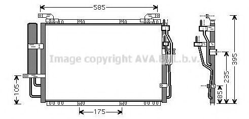Конденсатор, кондиционер AVA QUALITY COOLING HY5091D