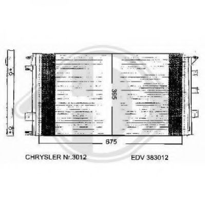 Конденсатор, кондиционер DIEDERICHS 8262101
