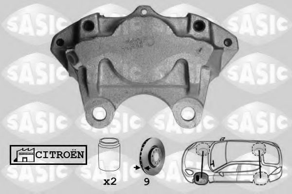 Тормозной суппорт SASIC SCA0122