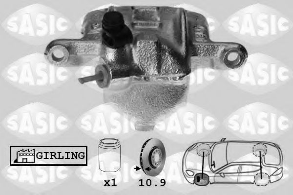 Тормозной суппорт SASIC SCA6086