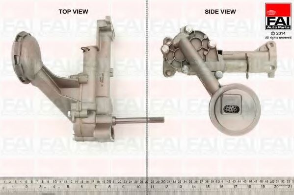 Масляный насос FAI AutoParts OP157