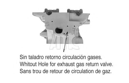 Головка цилиндра AMC 910025