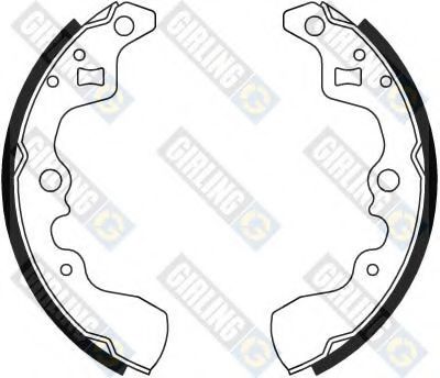 Комплект тормозных колодок GIRLING 5184489
