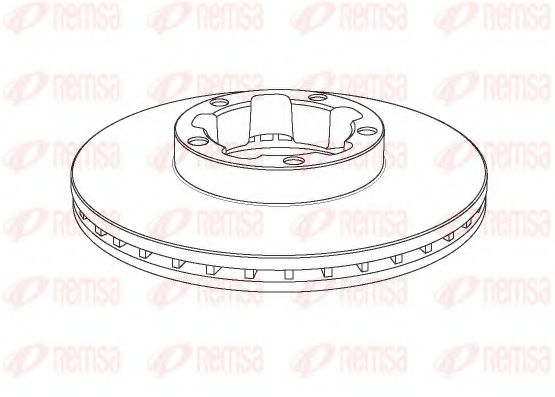 Тормозной диск KAWE NCA1148.20