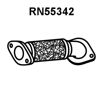 Труба выхлопного газа VENEPORTE RN55342