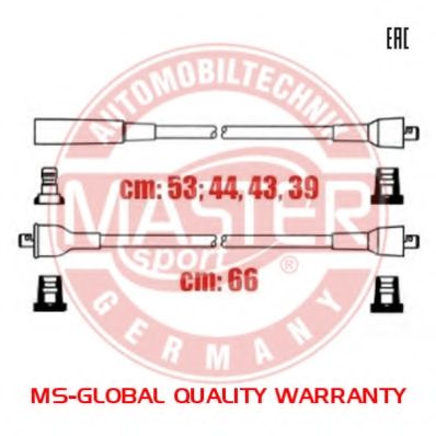 Комплект проводов зажигания MASTER-SPORT 2141-32-SET/5/-MS