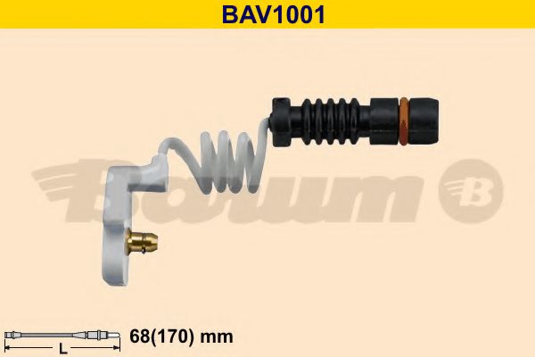 Сигнализатор, износ тормозных колодок BARUM BAV1001