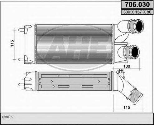 Интеркулер AHE 706.030