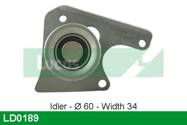 Натяжной ролик, ремень ГРМ LUCAS ENGINE DRIVE LD0189