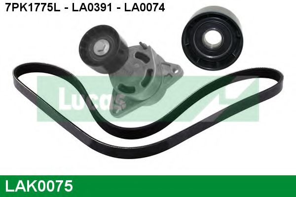 Поликлиновой ременный комплект LUCAS ENGINE DRIVE LAK0075