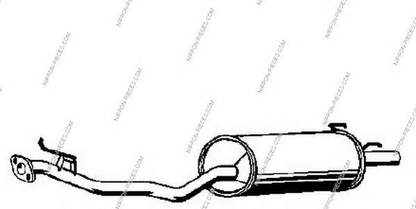 Система выпуска ОГ NPS H430A18