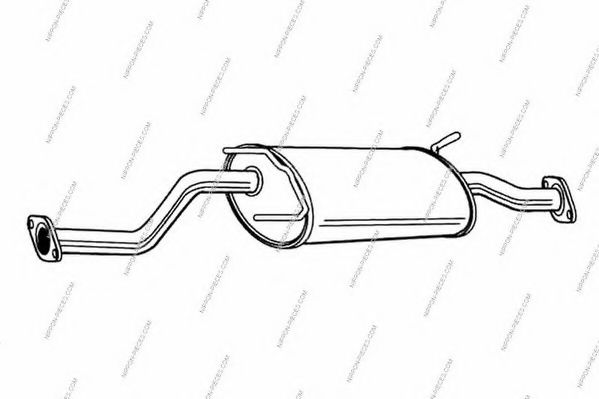 Система выпуска ОГ NPS H430I39