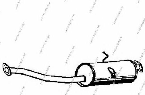 Система выпуска ОГ NPS M430A89