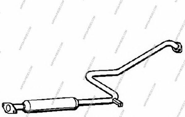Система выпуска ОГ NPS N430N127